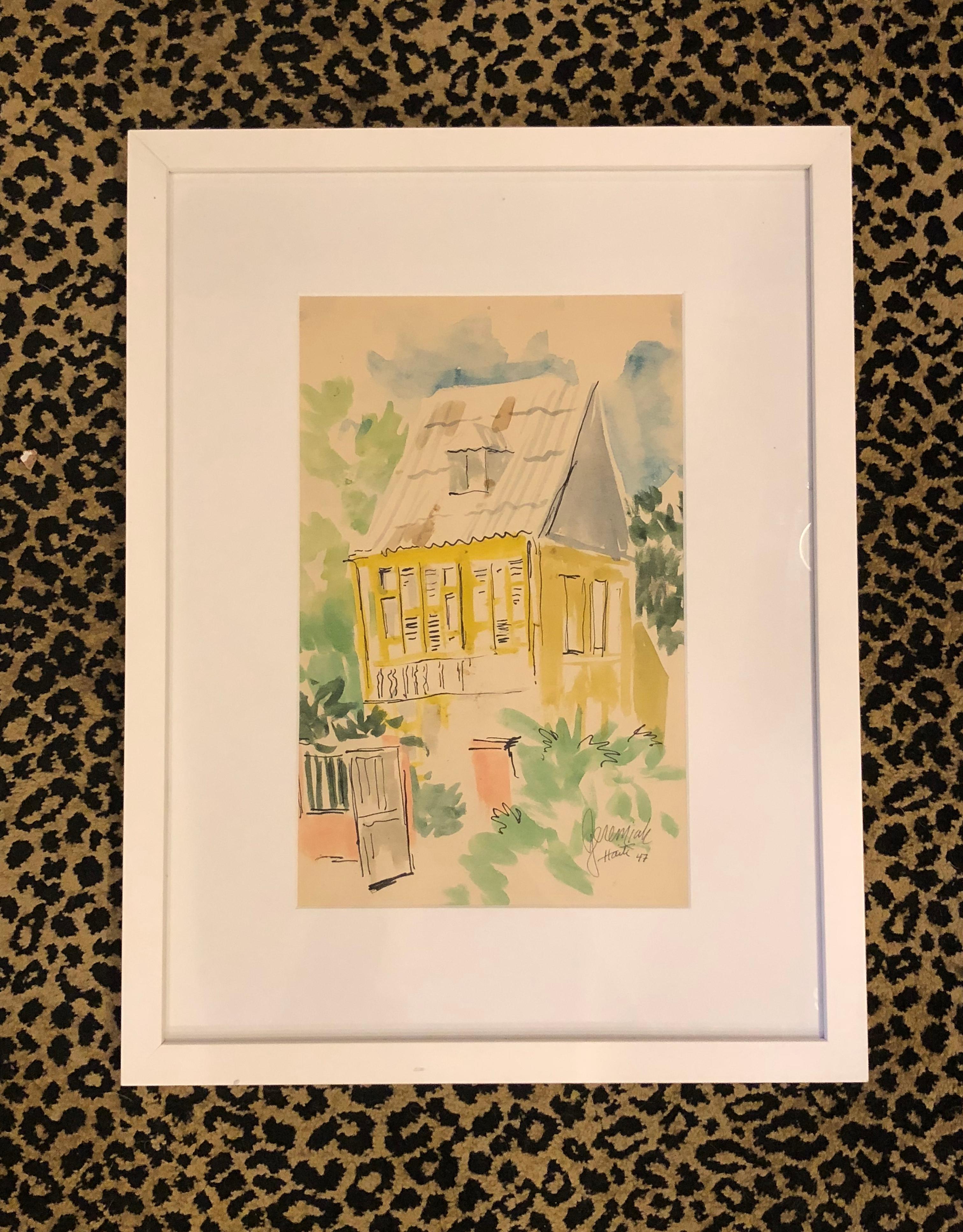 Tin-Roof House - Art by Jeremiah Goodman