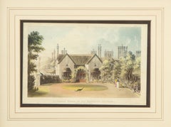 Set of Three Prints of English Country Houses