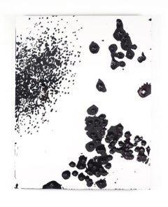 Pittura seria (Bianco su nero #1)