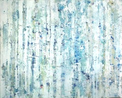 Strati paralleli 4, Blu Celeste