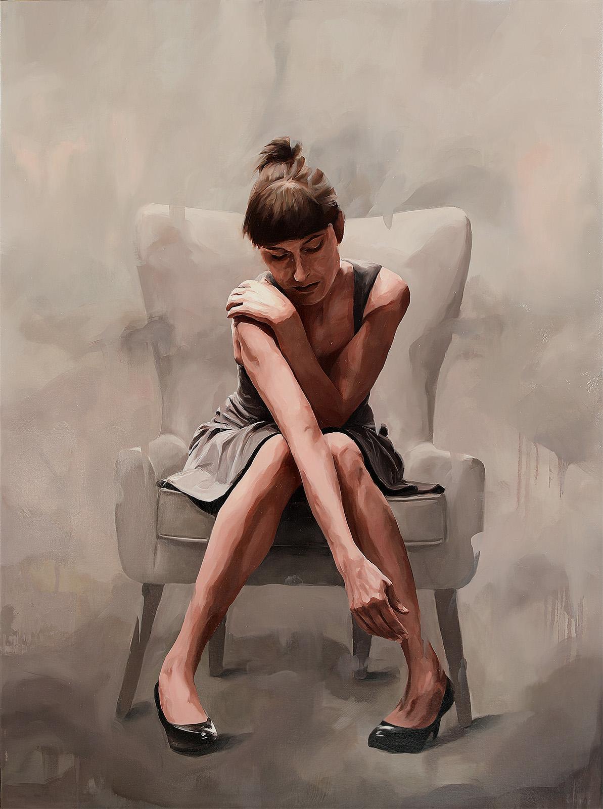 Chad Little Figurative Painting - Innermost