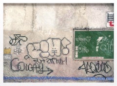Jacquelyn Royal, Tokyo 2 , 2017, needlepoint, thread on canvas