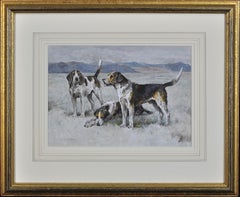 Antique Welsh Hounds from the Packs of Lieutenant Buckley & the Honourable H.C. Wynn.