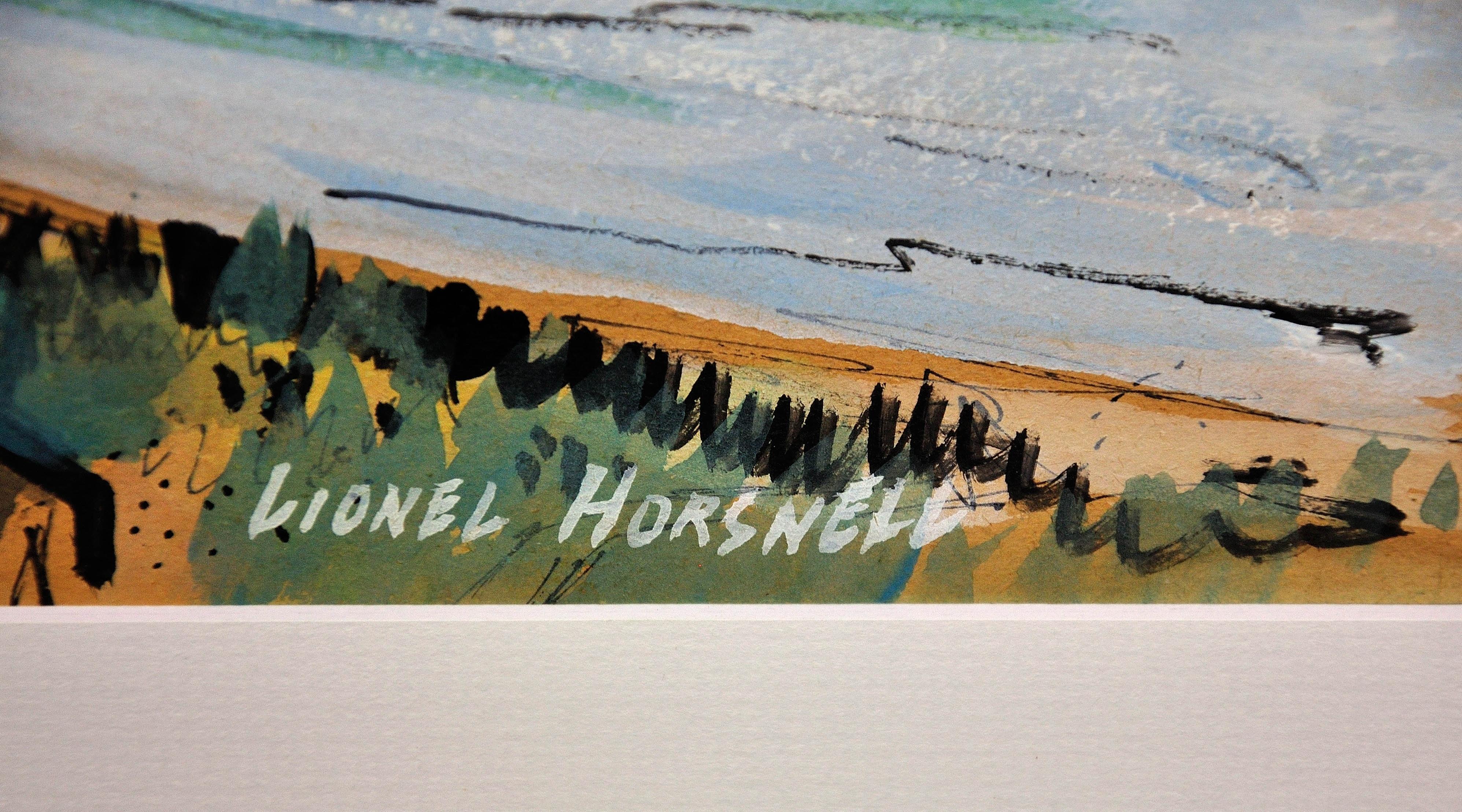 Ringstead Bay und White Nothe. Dorset. Weymouth und Portland. Jurassic Coast. (Moderne), Art, von Lionel Horsnell