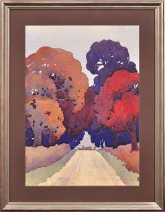 Dessins et aquarelles - Paysage papier
