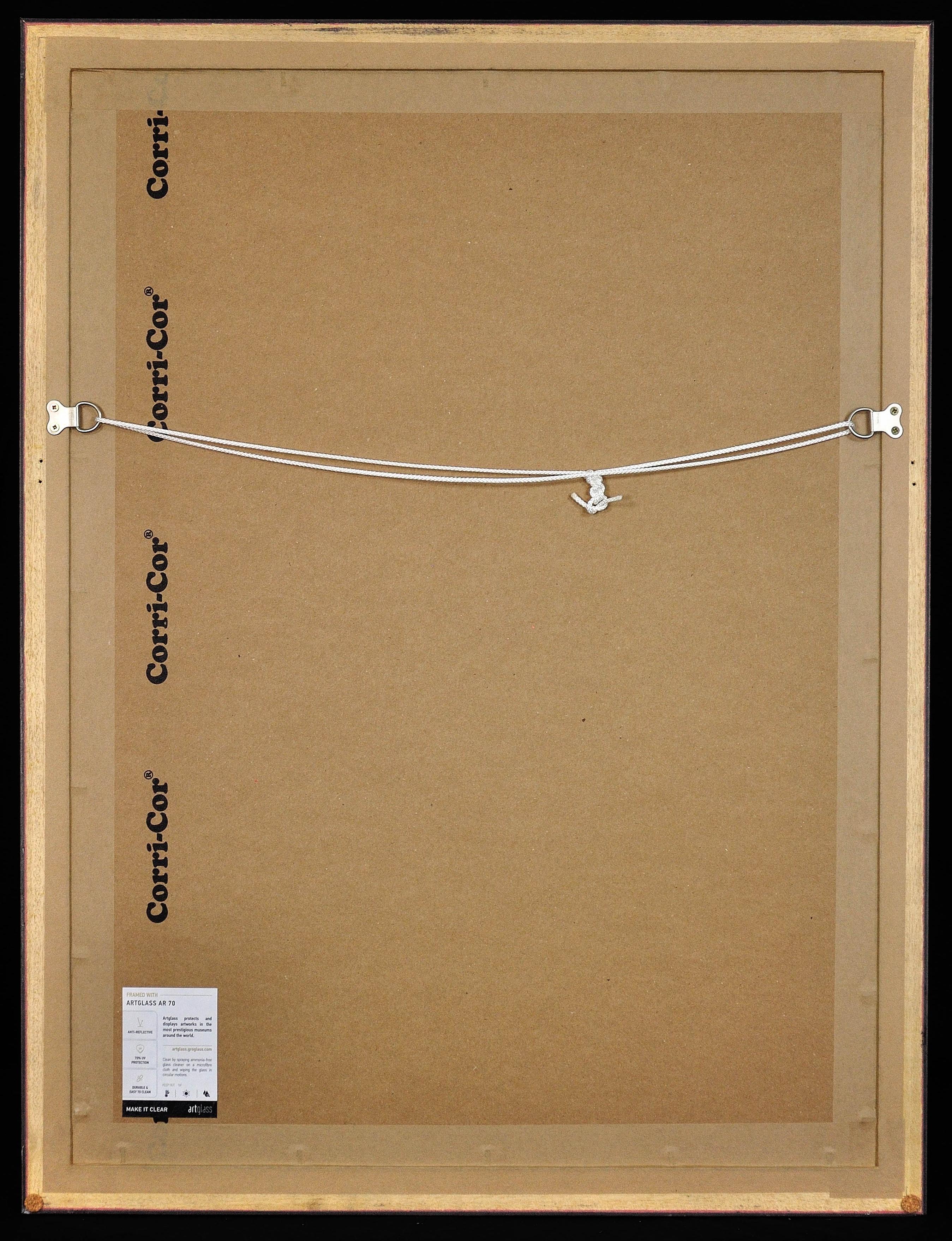 Studio di vita accademico Vanitas della metà del XIX secolo Nudo maschile che porta un teschio - Nude Beige di Unknown