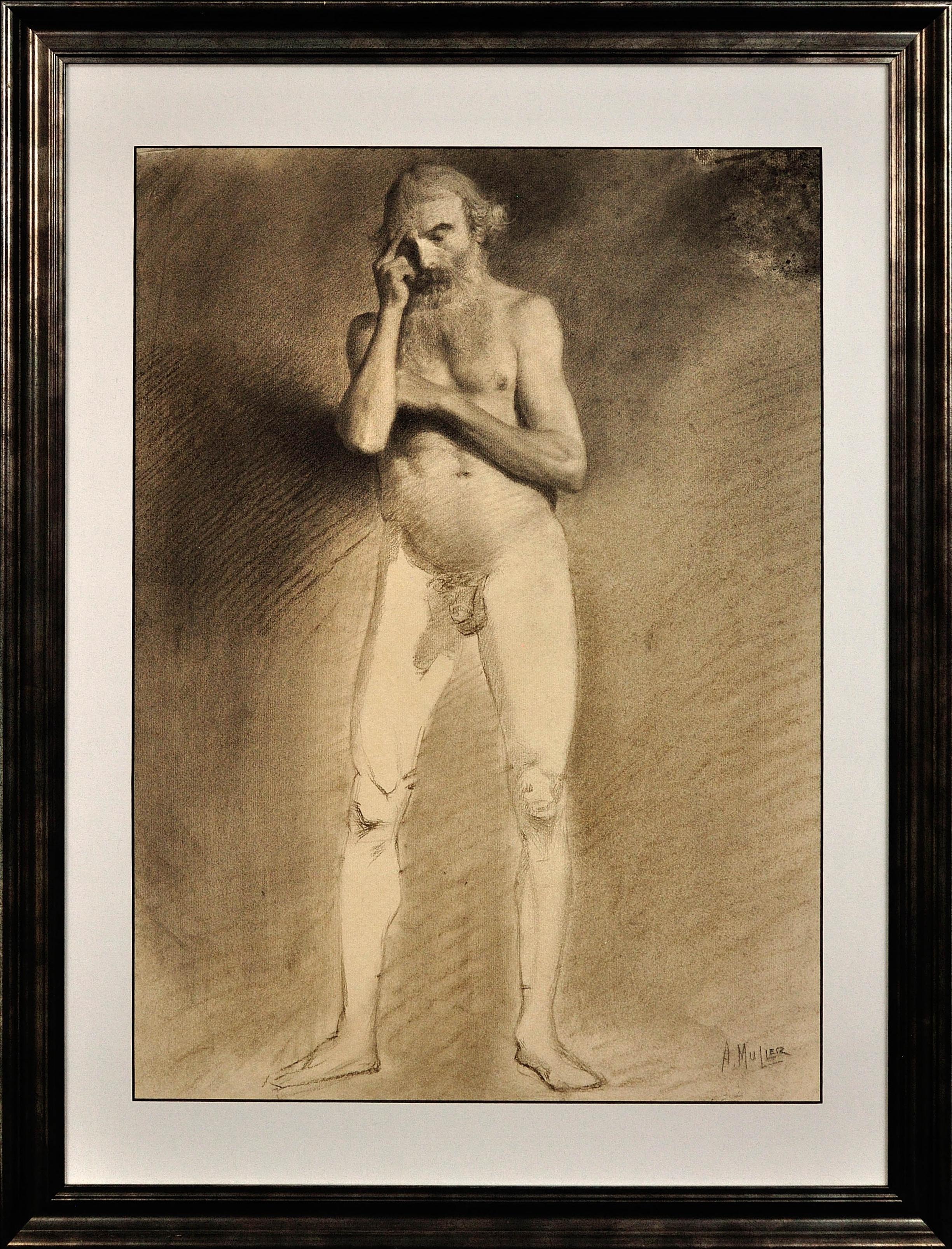 Medium Zeichnungen und Aquarellbilder