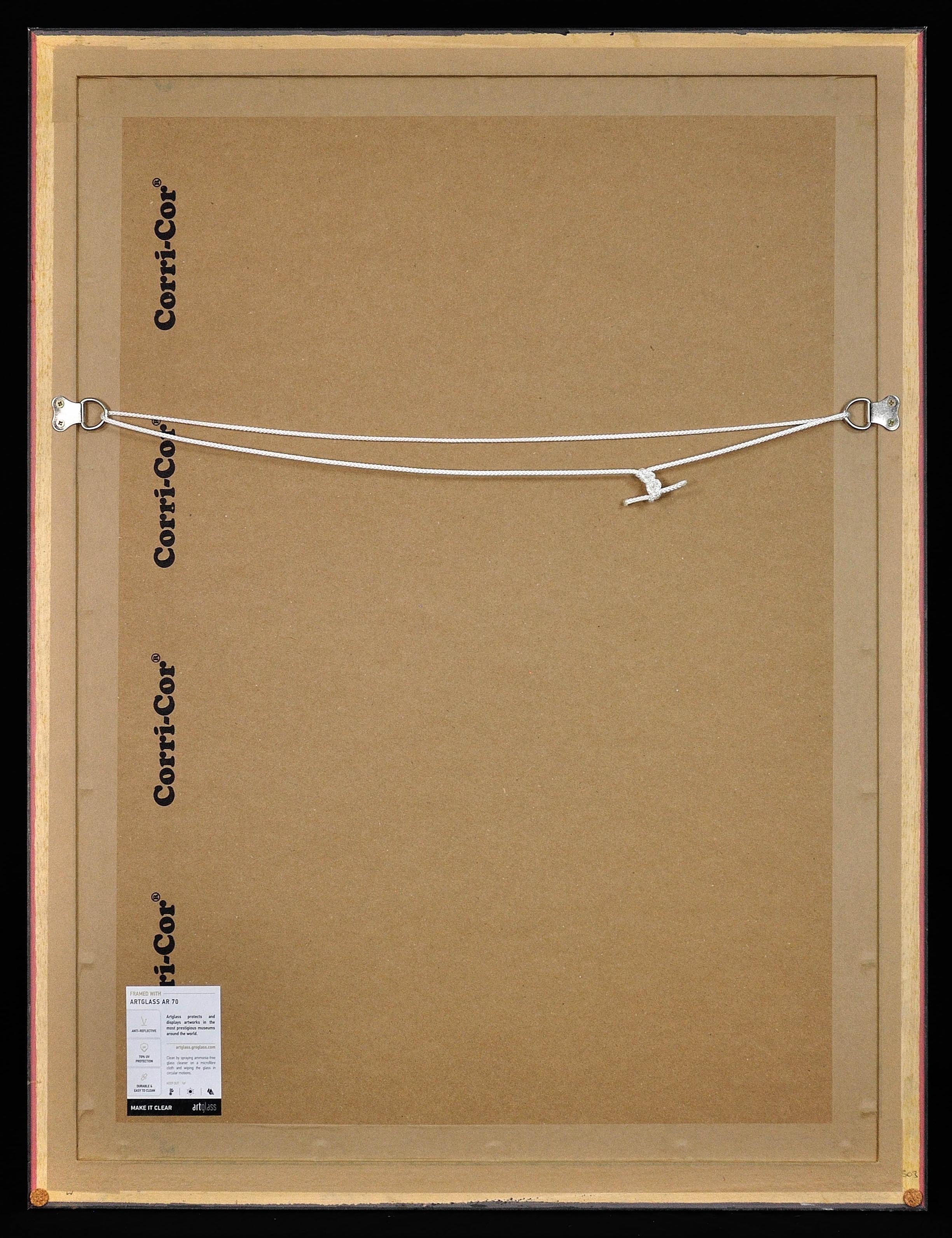 Étude de vie académique du milieu du 19e siècle Nu masculin Dessin au graphite - Marron Nude par Unknown