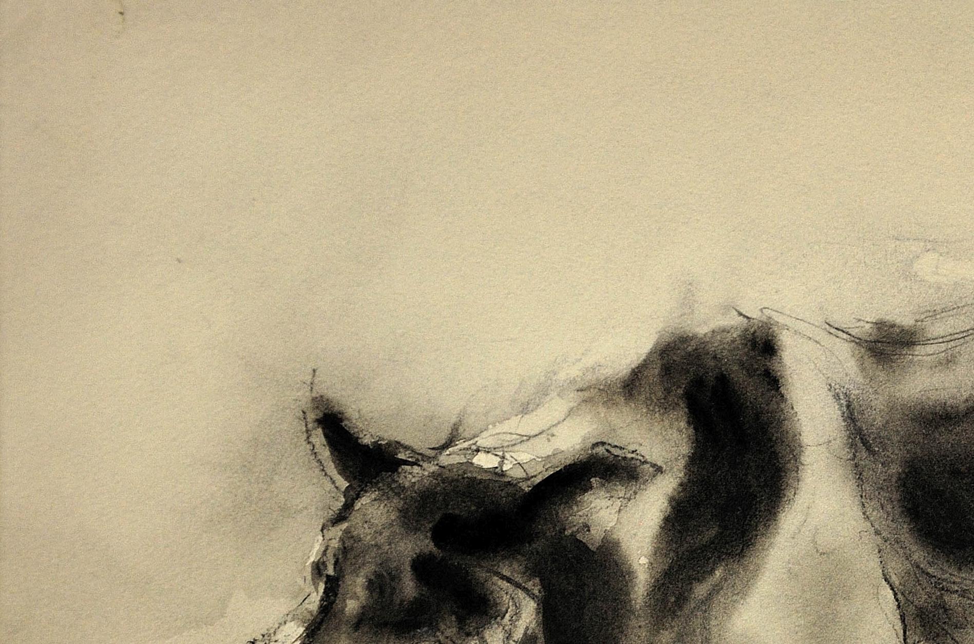 Sheepdog. Original Watercolor by Welsh Artist William Selwyn. Working Dog. 3