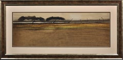 Modern Landscape Drawings and Watercolors