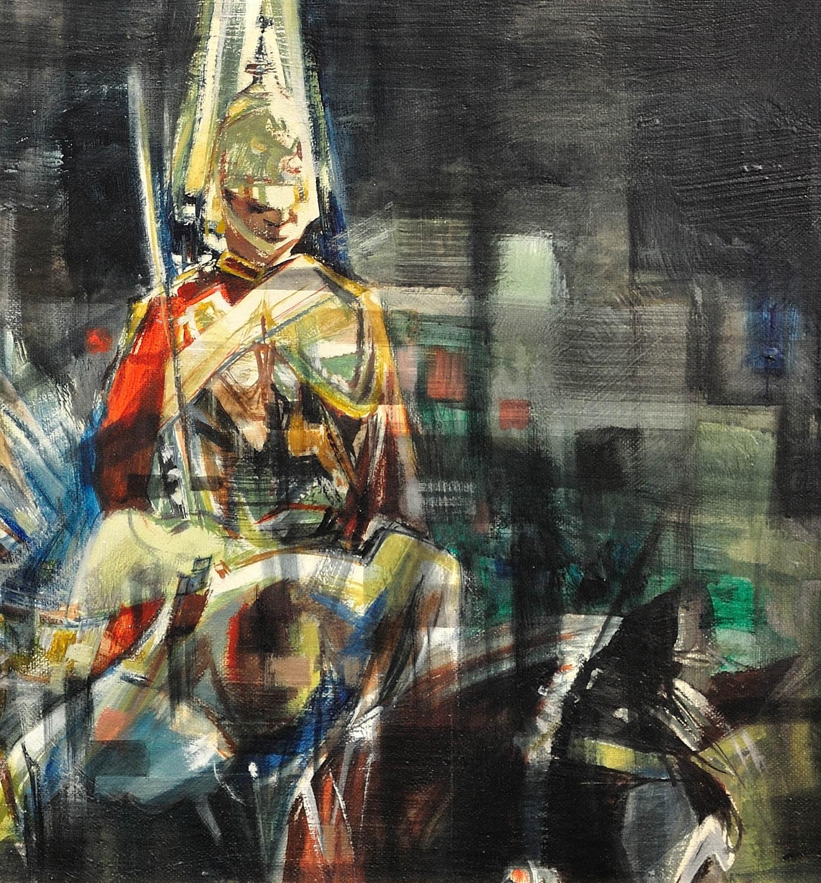 The Household Cavalry. Ceremonial Duty on Horseback. Abstract Motion. On Parade. 5