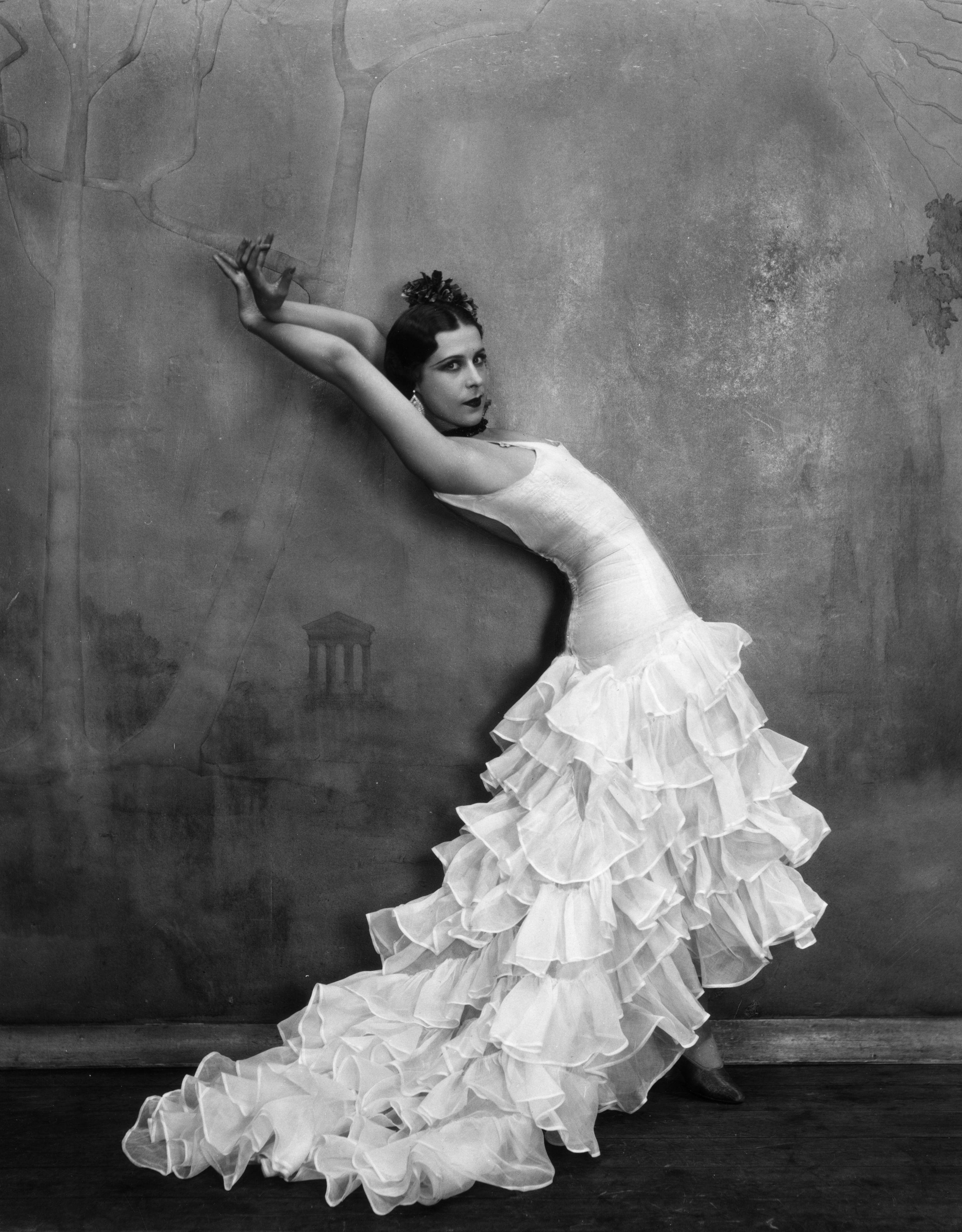 Alexander "Sasha" Stewart Black and White Photograph - Kyra Alanova, 1920s, Silver Gelatin, Archival, Limited, Ballet, Cabaret