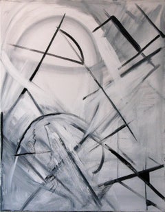 Black and White (Abstract Geometric)