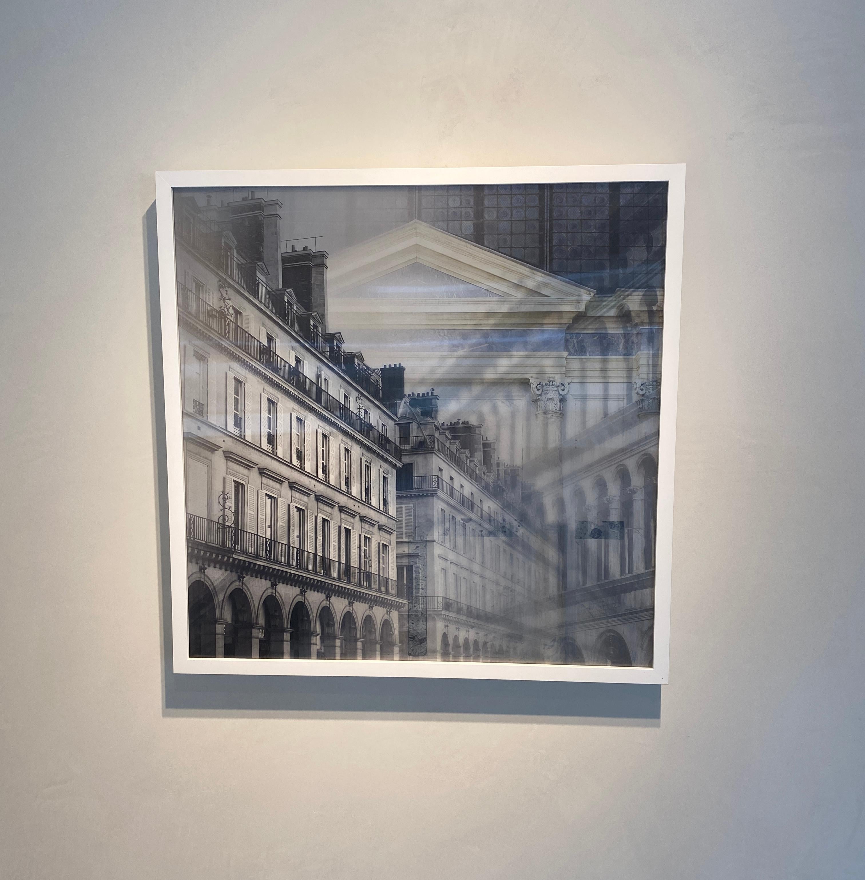 Venezia and Paris-  Lenticular architectural framed photograph  - Photograph by Charles Kay Jr.