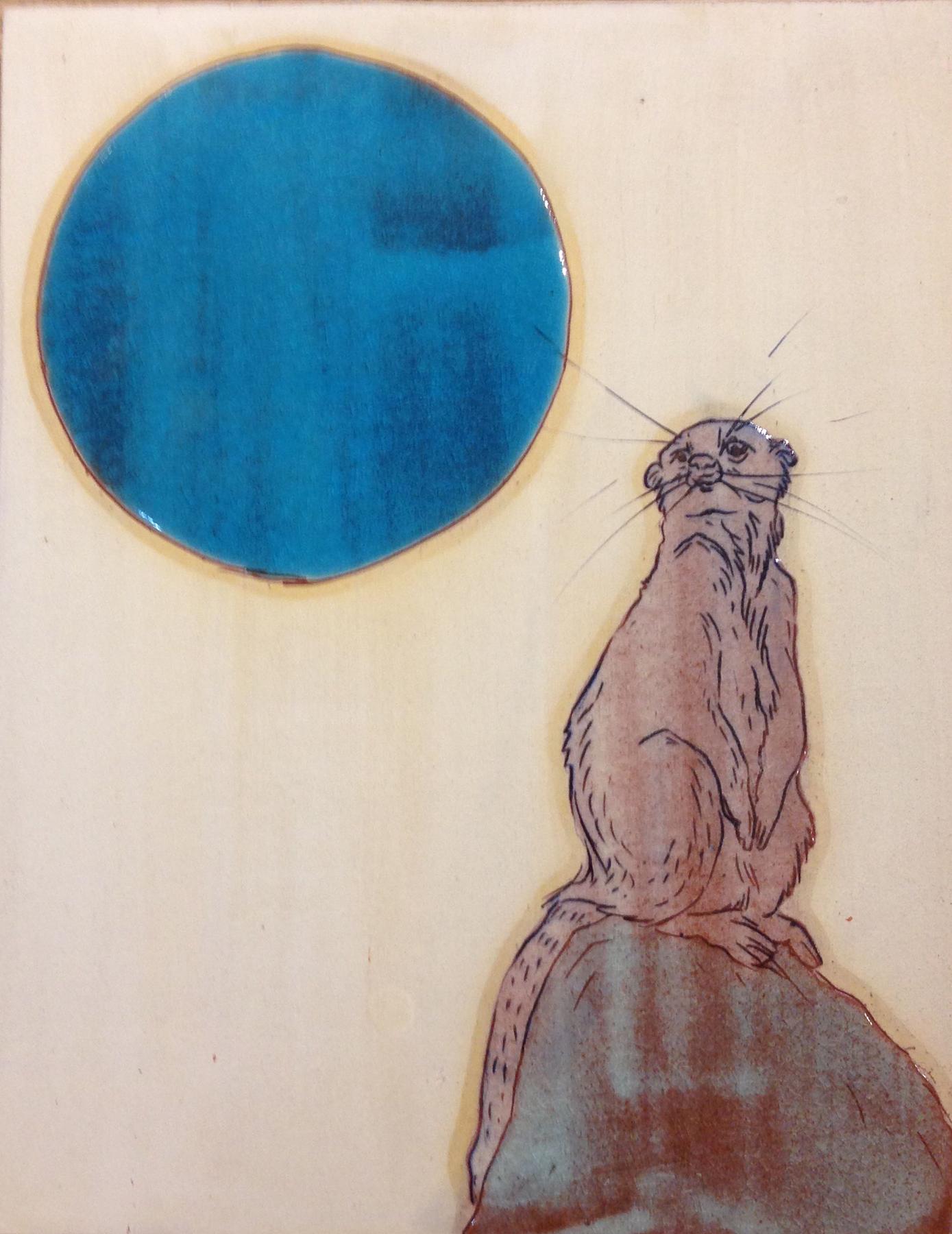 Meerkat Moon - Art by Mel Griffin