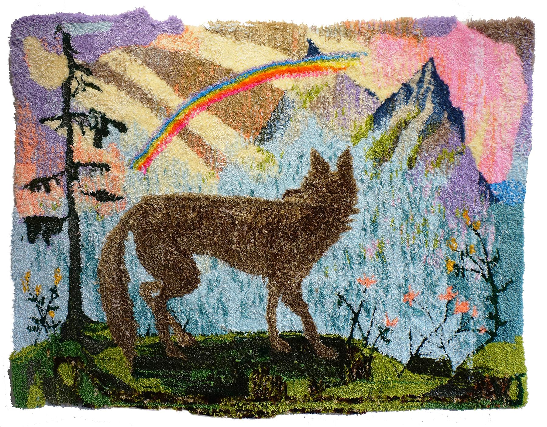 Rainbow Wolf - Art by John Defeo