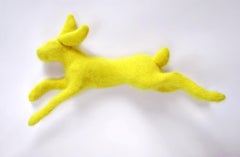 Yellow Cabled Rabbit