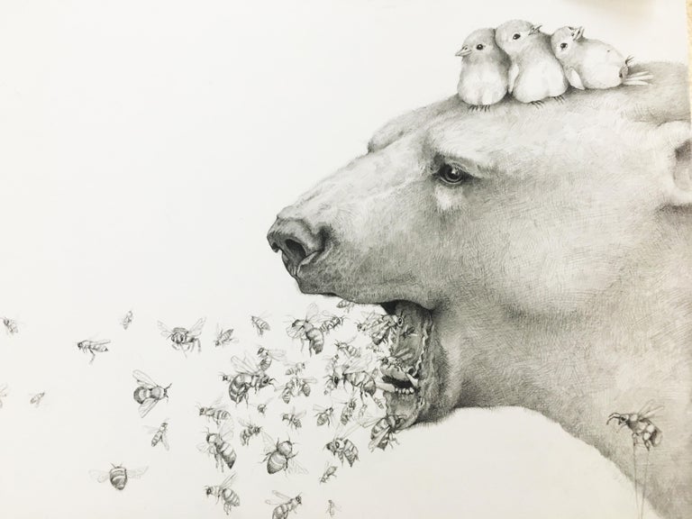 Adonna Khare Screaming Polar Bear For Sale At 1stdibs
