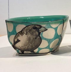 Evening Grosbeak Bowl