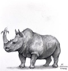 Rhino with Banana Tusk