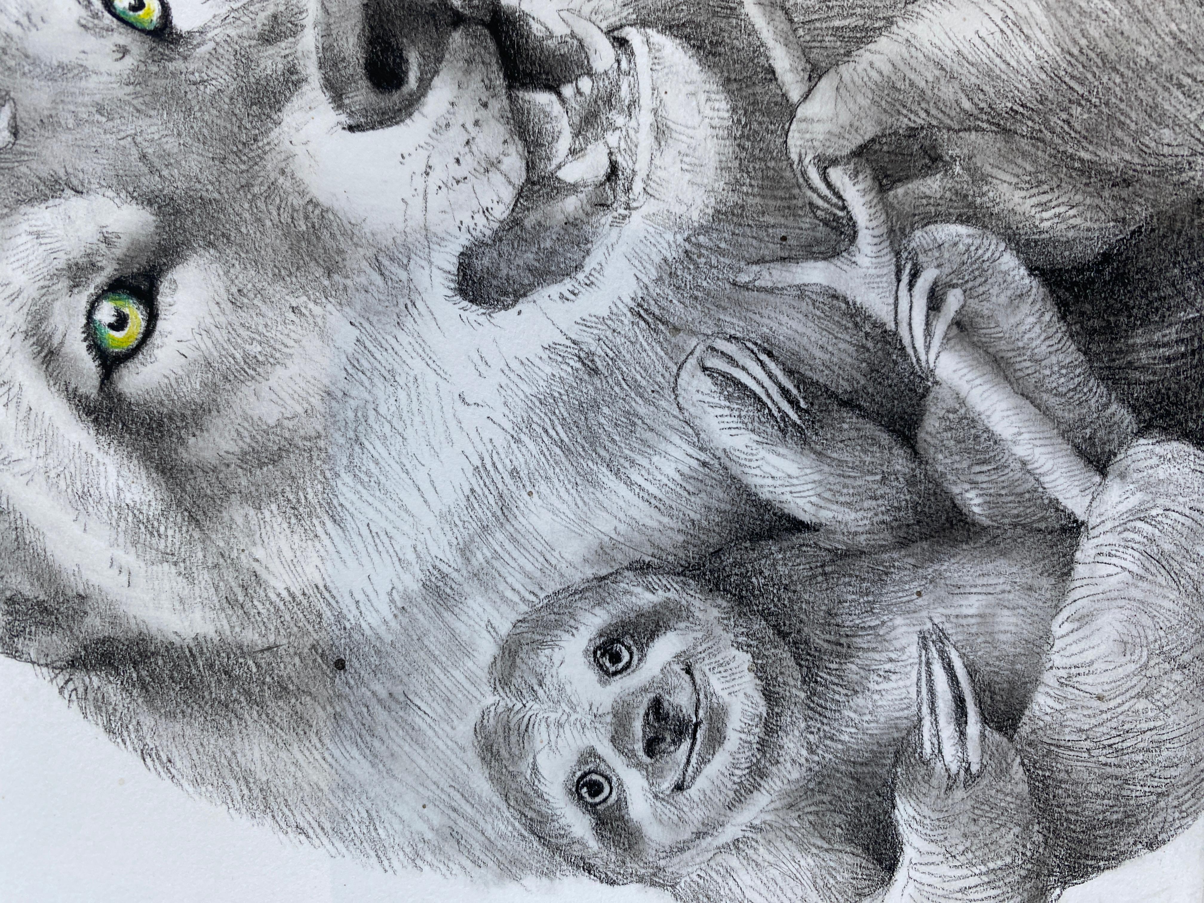 Adonna Khare est un maître américain du crayon carbone. Son style a été comparé aux illustrations photoréalistes d'Audubon, mais les mondes surréalistes et les habitants étranges qu'elle crée ne peuvent provenir que de son imagination. Les œuvres