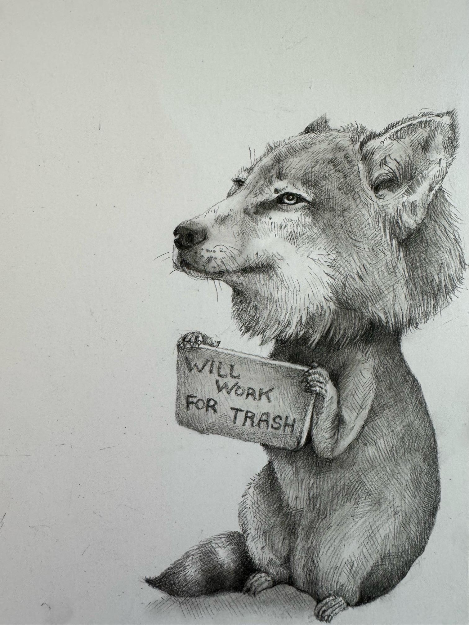 Animal Art de Adonna Khare - Funcionará para la basura