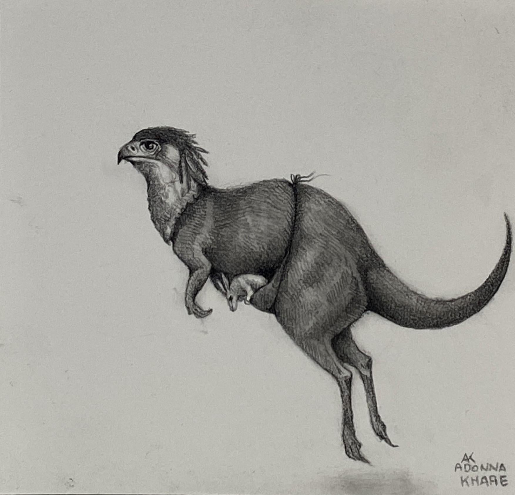 El canguro - Art Contemporáneo de Adonna Khare