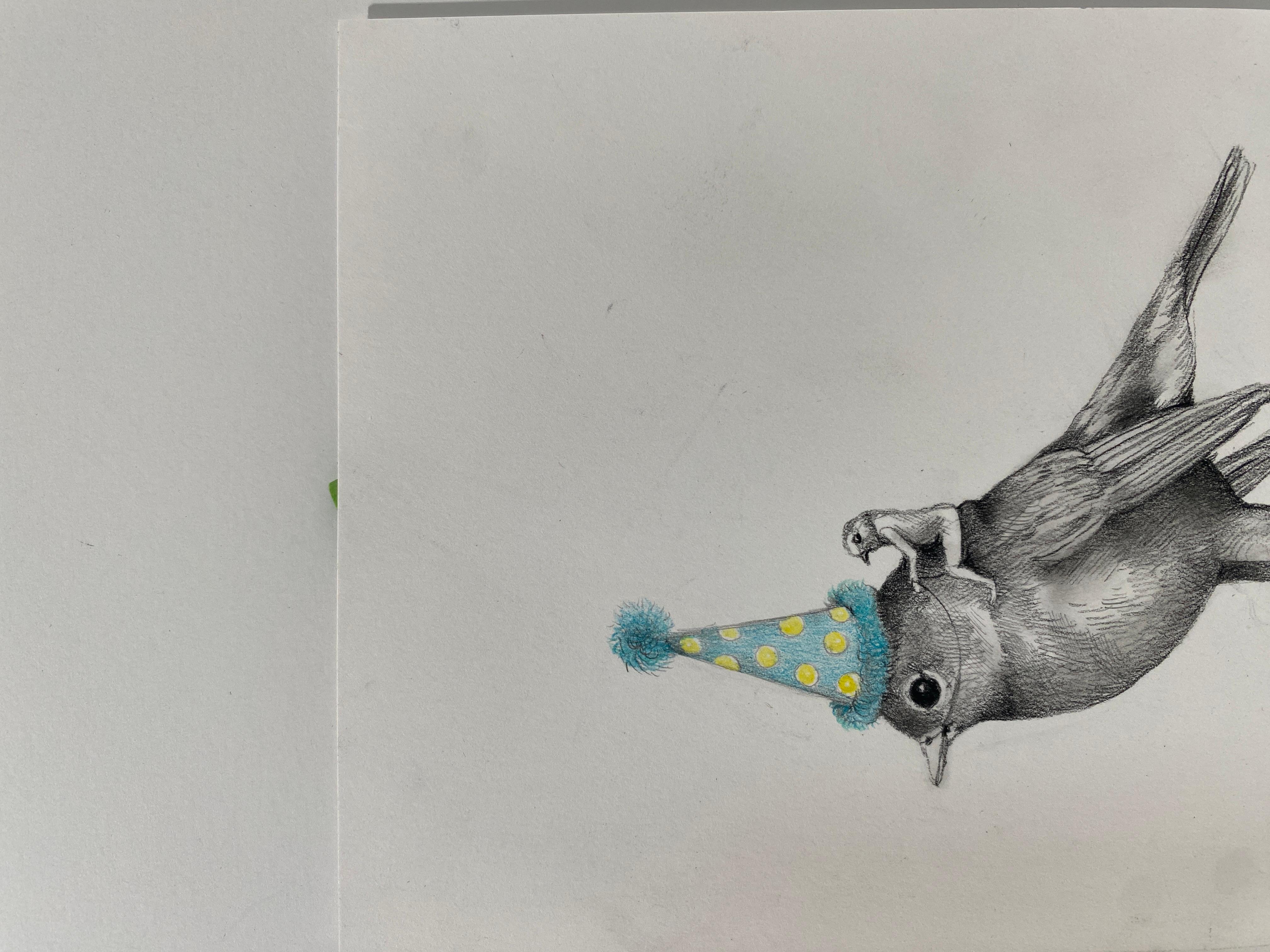 Chapeau de fête - Art de Adonna Khare
