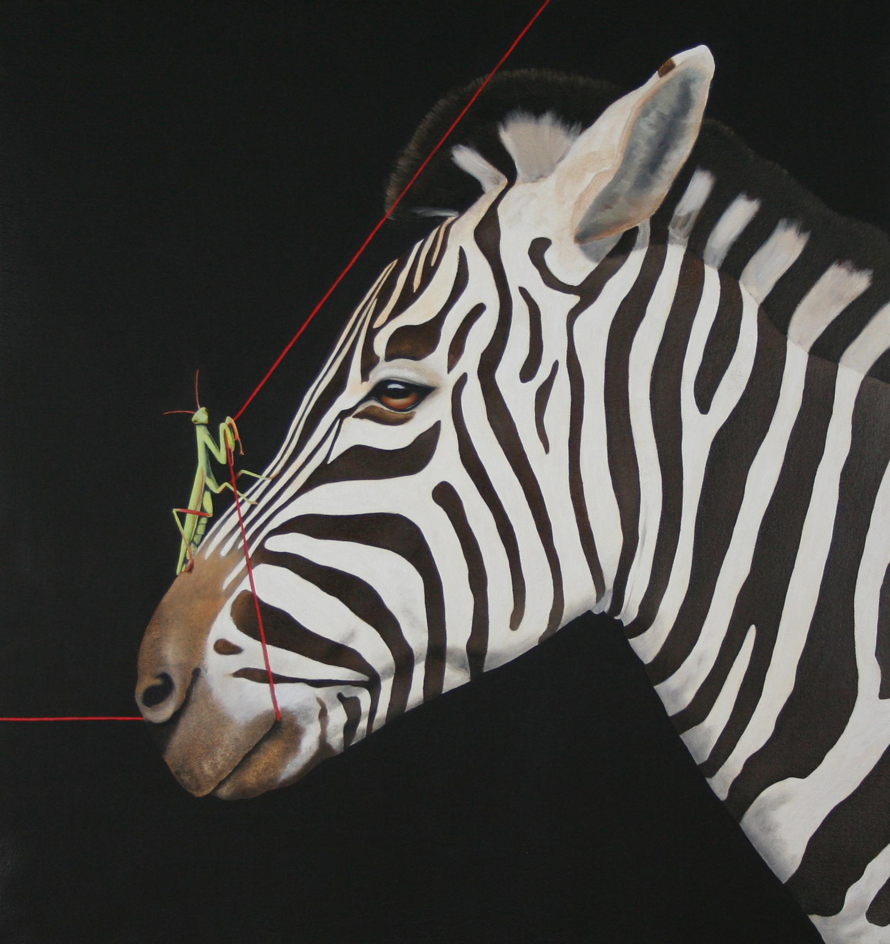 Robin McCauley Animal Painting - Tether 4