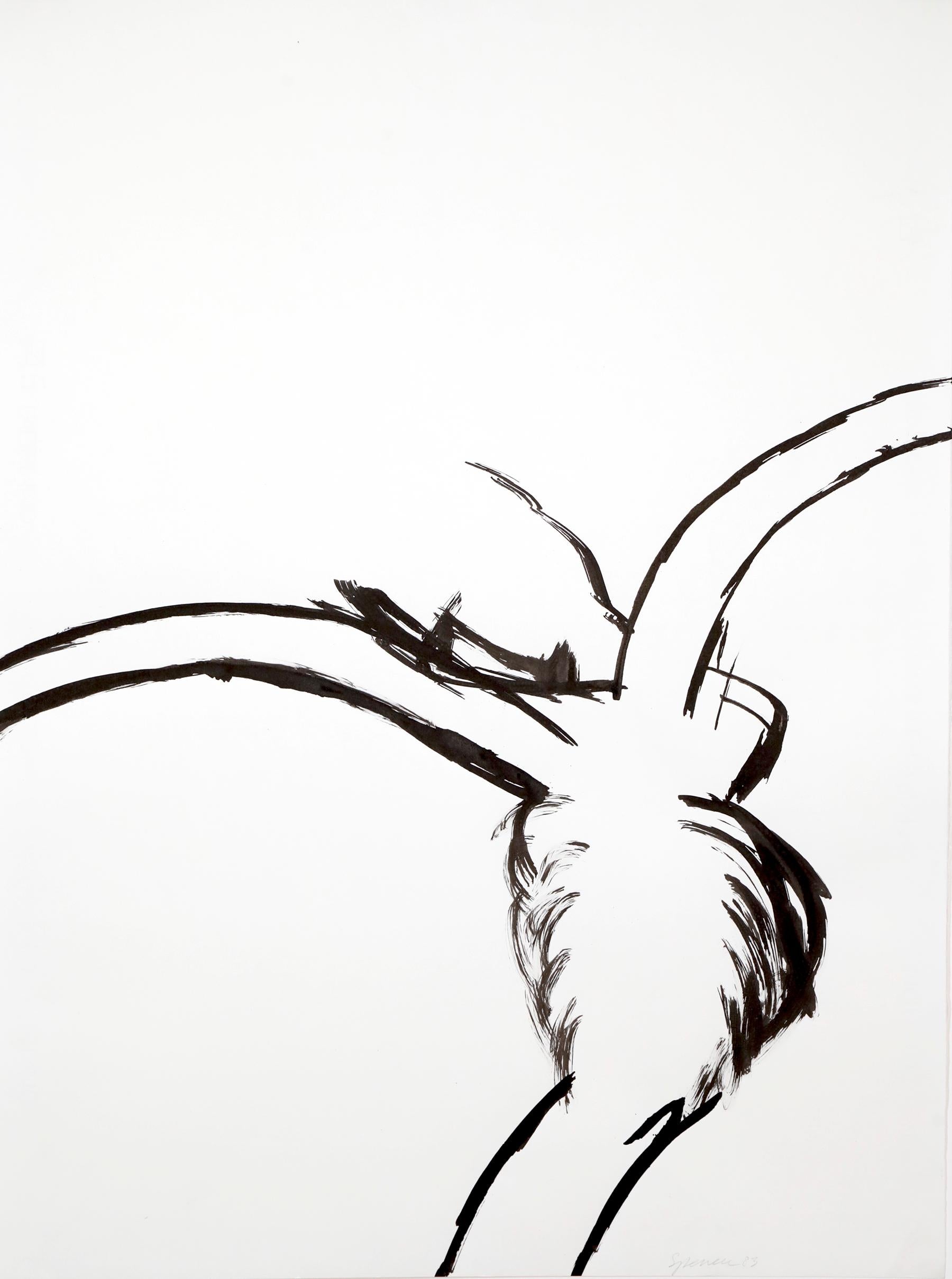 "Limited Atonement", contemporary, ink, drawing - Art by Mary Spencer
