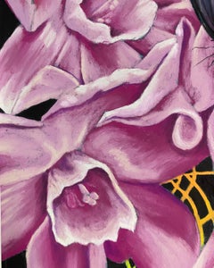 "Yanggen un tånom, siempre dokko", Contemporaneo, Farfalla, Narcisi, Pastello