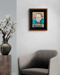 "Judge Frank Caprio", Contemporary Portrait, Rhode Island, Pastel