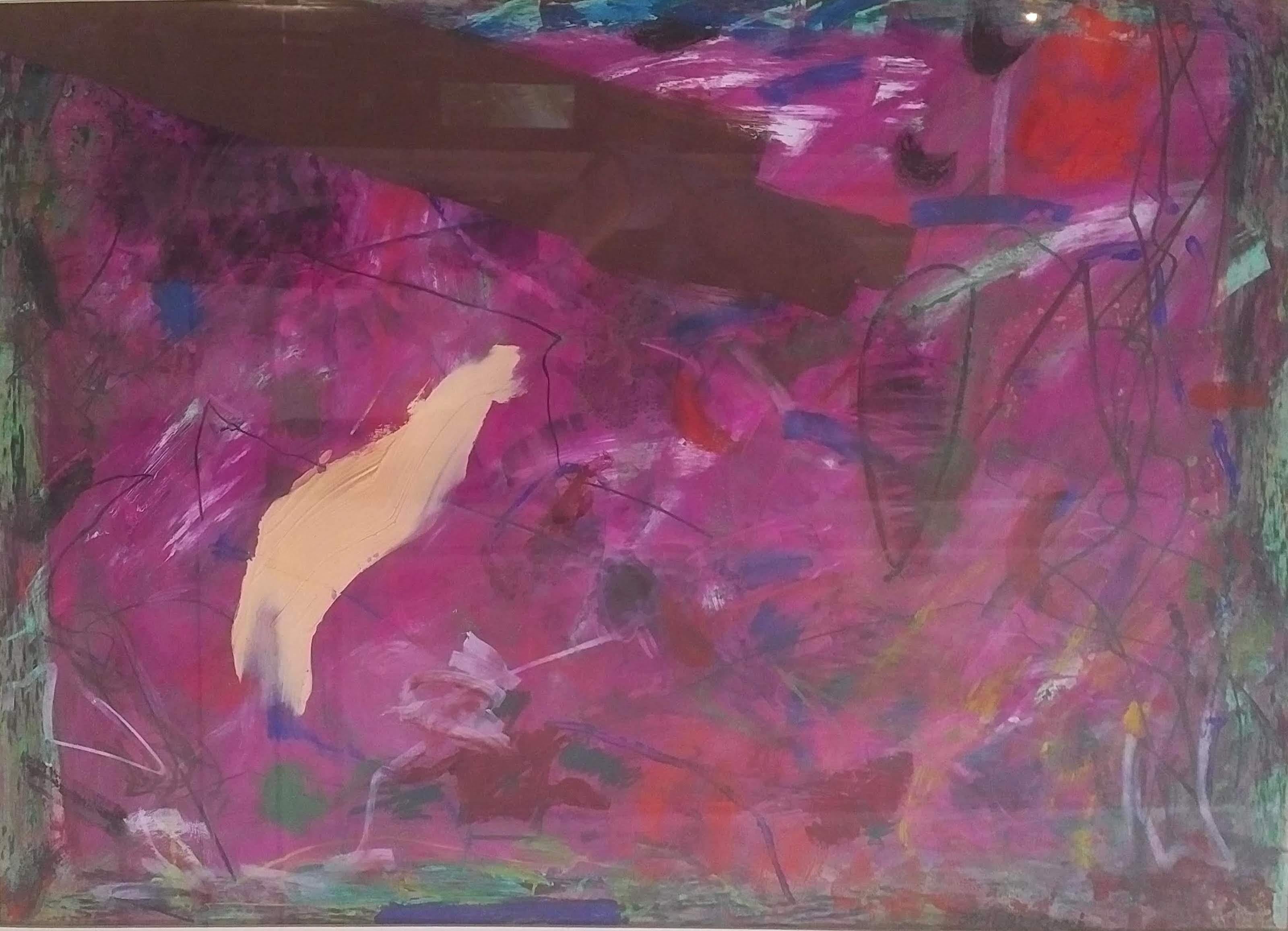Still-Life Painting de Richard Greck - Jardín Hamilton de la Universidad McMaster