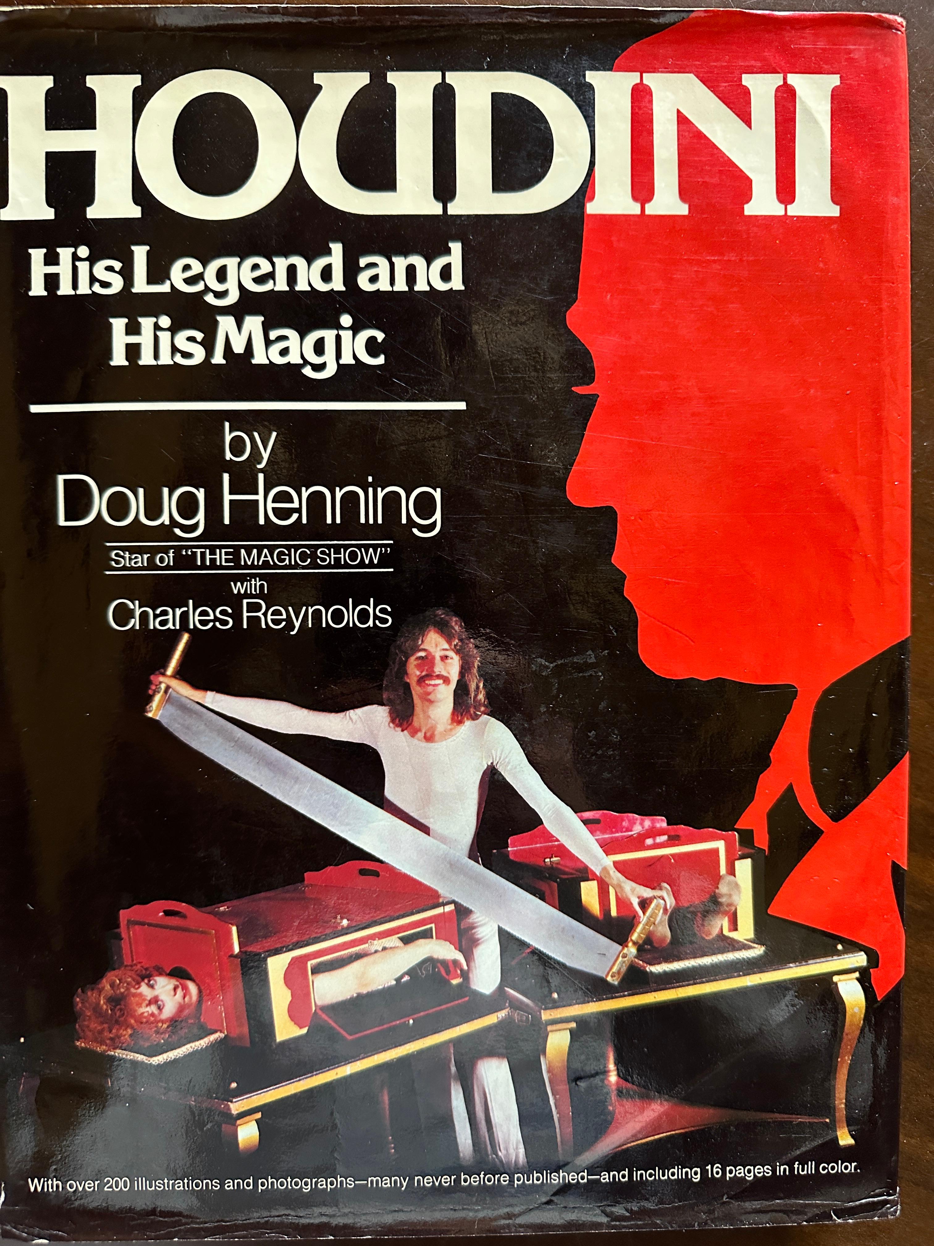 Houdini Su Leyenda y Magia por Doug Henning '77 de la biblioteca Museo Houdini - Art de Harry Houdini