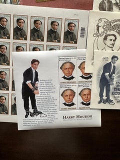 Houdini Stamps First Day of Issue Collection