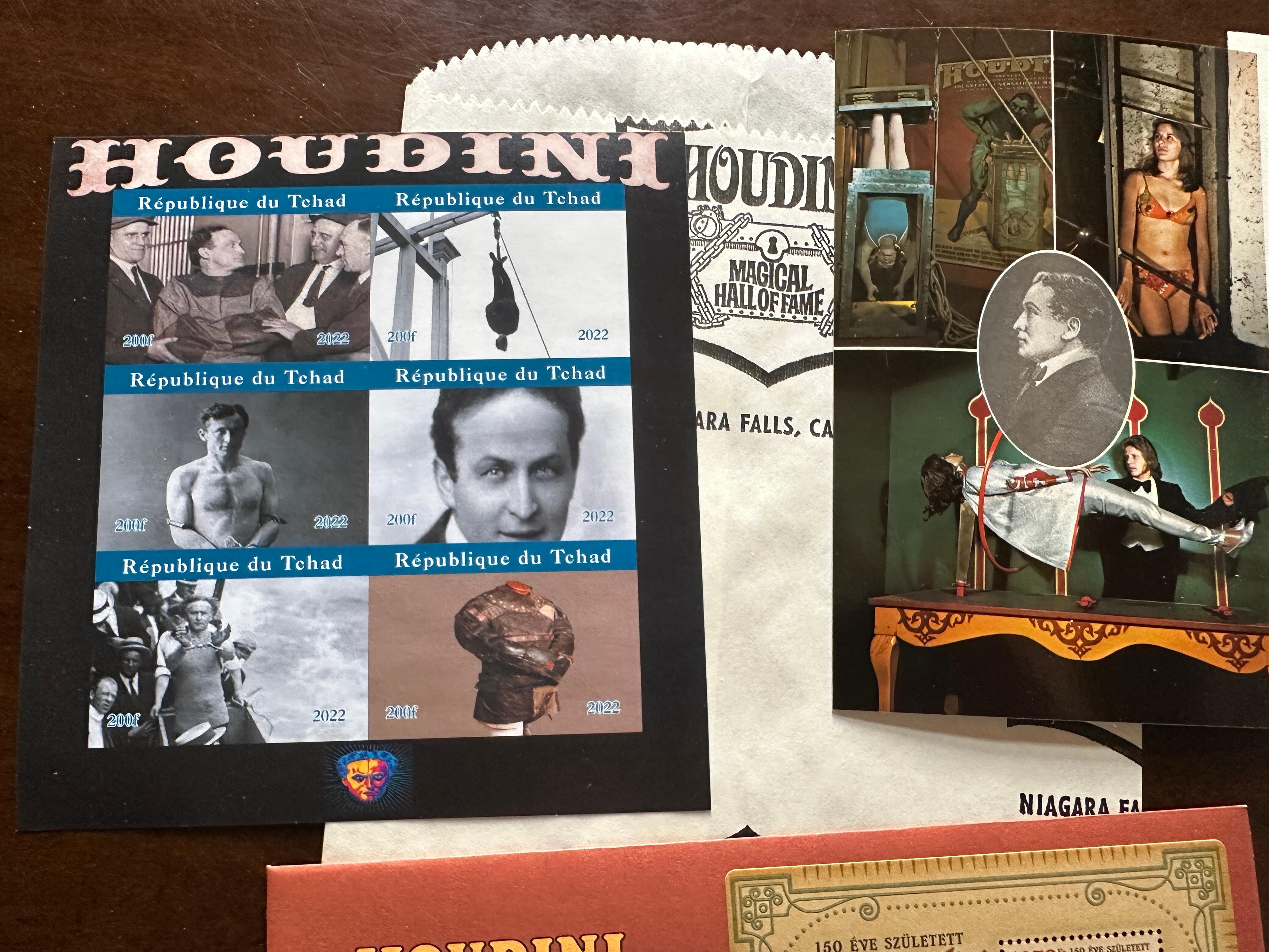 Estampilles Houdini premier jour d'édition collection en vente 3