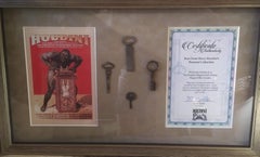 Original Houdini Keys from Houdini Museum with Certificate of Authenticity