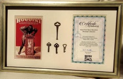 Original Houdini Keys from Houdini Museum with Certificate of Authenticity