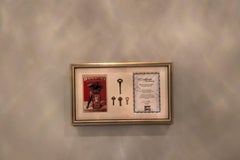 Original Houdini Keys from Houdini Museum with Certificate of Authenticity