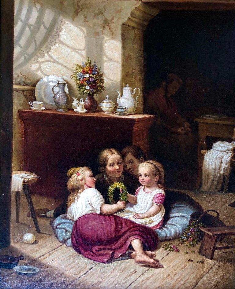 David Gilmour Blythe - Family Time For Sale at 1stDibs