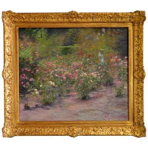 Allan R. Banks - In The Rose Garden at 1stDibs