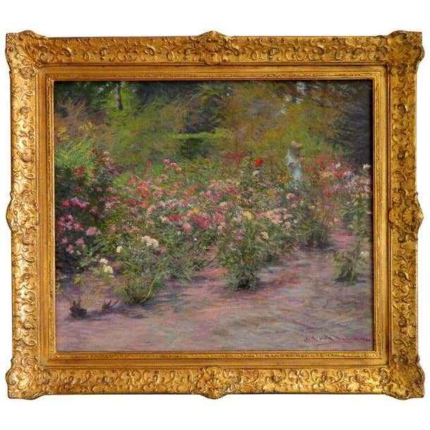 Allan R. Banks - In The Rose Garden at 1stDibs
