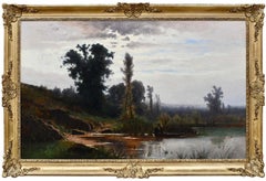 Sur la rive de la rivière