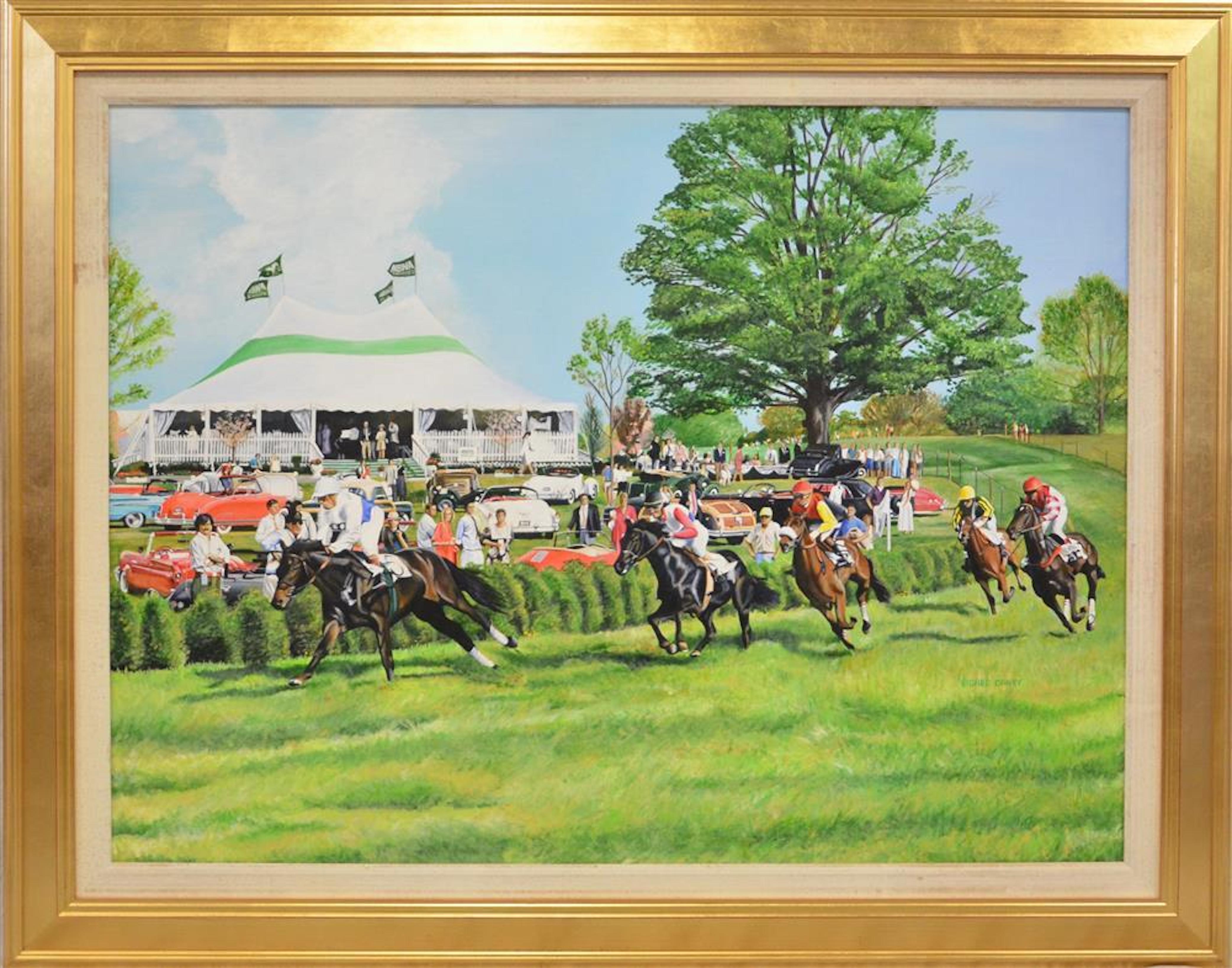 Point to Point - Painting by Greg Daney