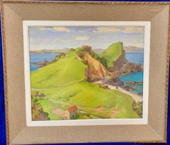 Early 20th century Coastal English Impressionist scene