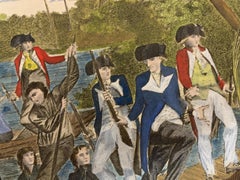 English 18th century of Captain Cook in Mallicolo and Erramanga, New Hebrides