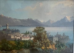 Early 20th century Swiss views of Vevey, on the north shore of Lake Geneva