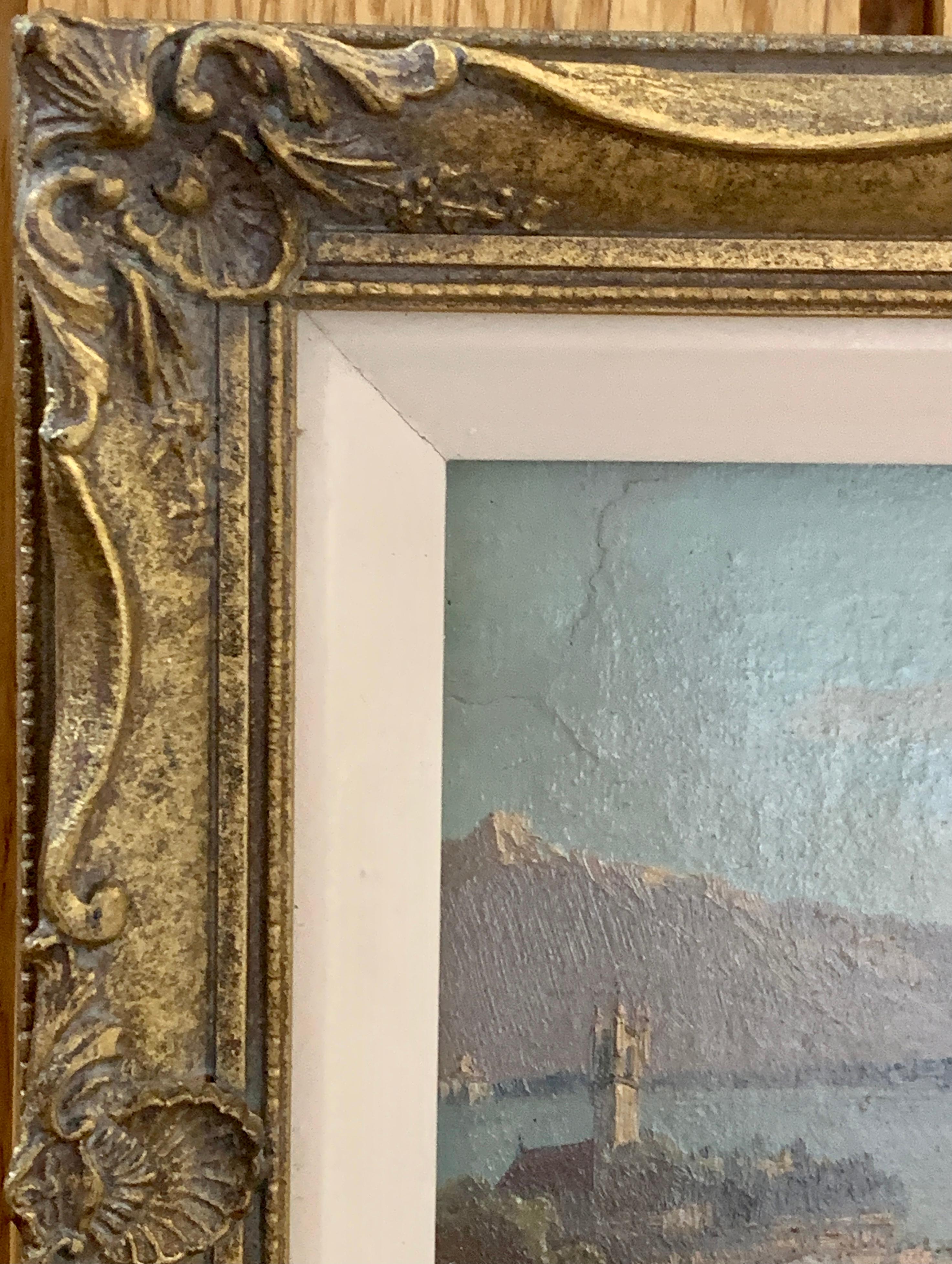 Vues suisses du début du XXe siècle de Vevey, sur le rivage nord du lac de Genève en vente 2
