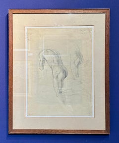 20th Century Nude Drawings and Watercolors
