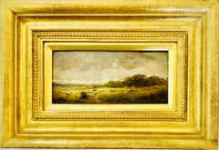 19th century French forest landscape near Barbizon and Fontainebleau